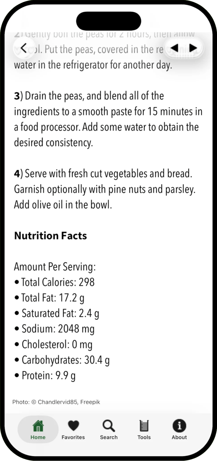 100 Lebanese Recipes iOS App